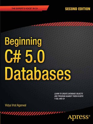 cover image of Beginning C# 5.0 Databases